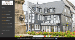 Desktop Screenshot of hotel-starke.de