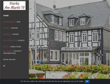 Tablet Screenshot of hotel-starke.de